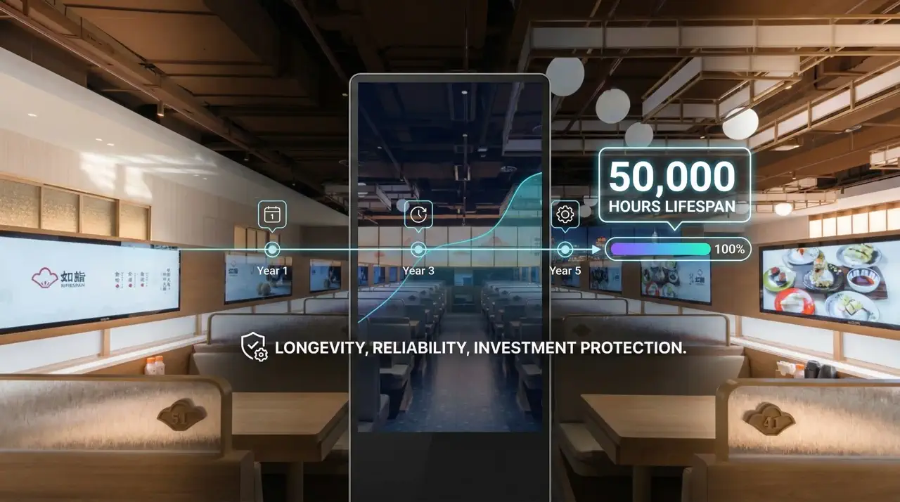 Timeline showing long lifespan